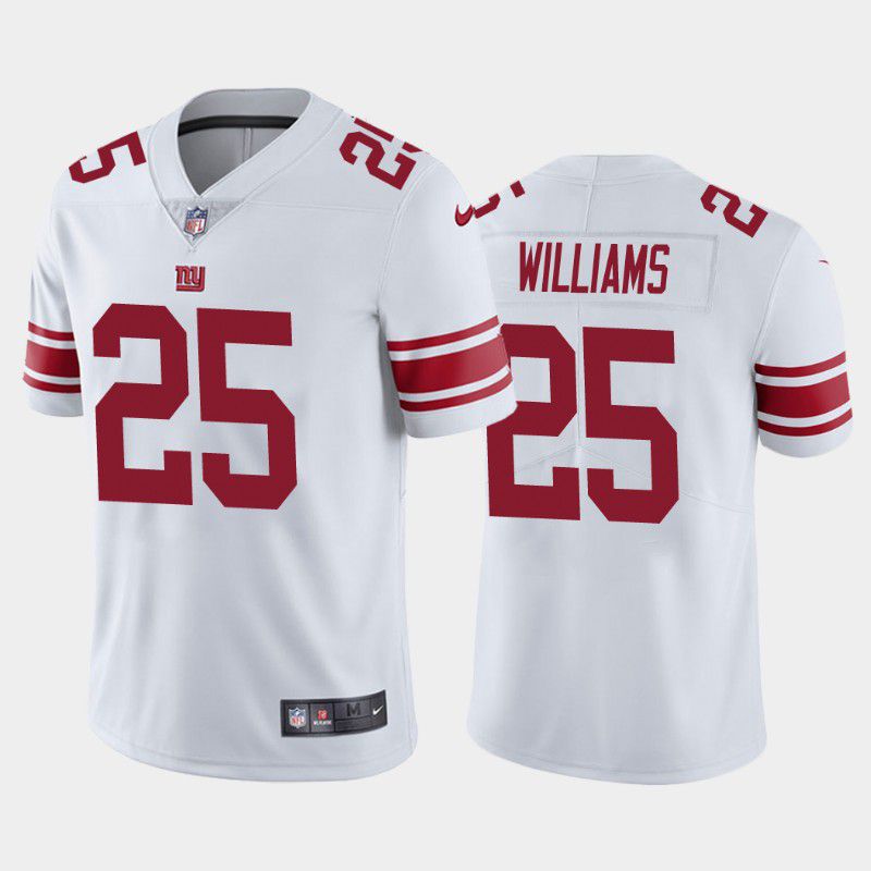 Men New York Giants #25 Rodarius Williams Nike White Vapor Limited NFL Jersey->new york giants->NFL Jersey